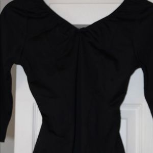 3/4 sleeve leotard